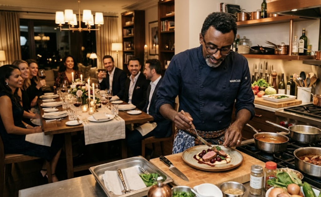 celebrity chef booking